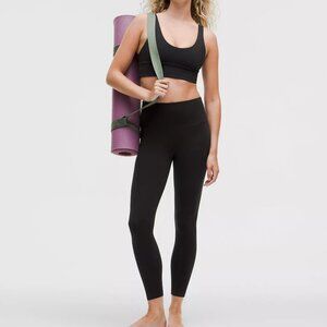 LULULEMON ALIGN HIGH RISE 25" PANT YOGA LEGGING TIGHTS BLACK  SIZE 2